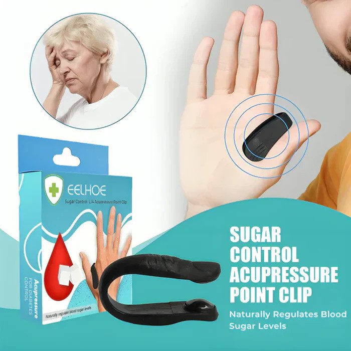 LI4 Acupressure Clip for Managing Blood Sugar Levels